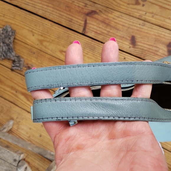 Blue leather Michael Kors bag - Picture 5 of 7